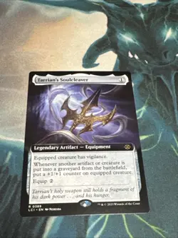 MTG Tarrian's Soulcleaver (Extended Art) - The Lost Caverns of Ixalan (LCI) 389 - Image 1