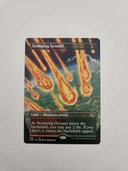 Stomping Ground (Borderless) - Unfinity (UNF)NM - Image 1