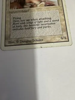 Magic The Gathering Serra Angel - Image 1