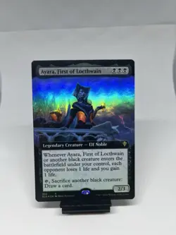 Ayara, First of Locthwain (Extended Art) Throne of Eldraine Regular - Image 1