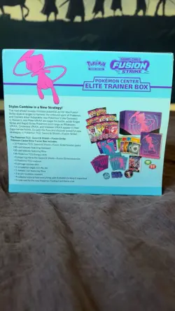 Pokemon Center Fusion Strike ETB Sealed-Please See Description - Image 3