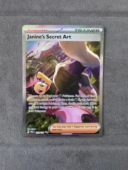 Janine's Secret Art 173/131 Sv: Prismatic Evolutions Holo POKEMON TCG NEAR MINT - Image 1