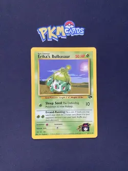 Pokemon TCG Erika's Bulbasaur Gym Challenge 39/132 Regular LP. - Image 1