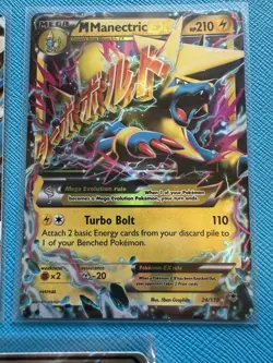 Pokemon TCG LOT OF 3 EX,GX Pikachu Zekrom Manectric Steelix - Image 3