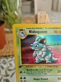 Nidoqueen Holo 7/64 Jungle 1999 Pokemon 1st Edition - Near Mint (2) - Image 2