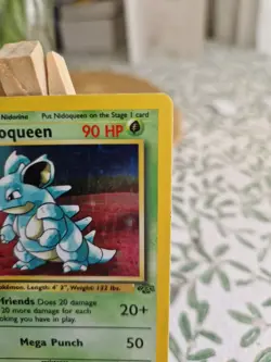 Nidoqueen Holo 7/64 Jungle 1999 Pokemon 1st Edition - Near Mint (2) - Image 3