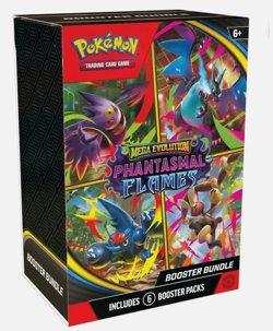 Pokemon Mega Evolution Phantasmal Flames Booster Bundle Sealed *PRESALE* - Image 1