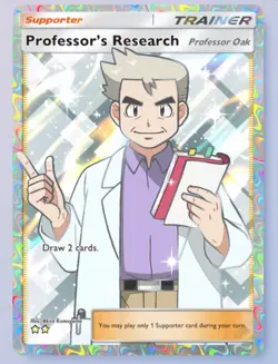 1 Professors Research Professor OAK | POKEMON TCG POCKET |ENG| NOT PHYSICAL! - Image 1