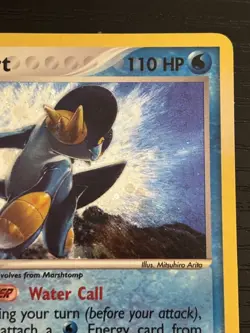 2003 Pokemon TCG Swampert EX Ruby and Sapphire 13/109 Holo Rare LP/NM - Image 5