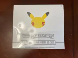 Pokemon TCG Celebrations ETB 25th Anniversary Elite Trainer Box New Sealed 820650809439 - Image 1