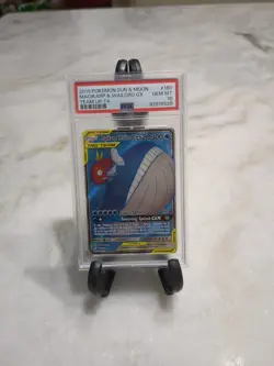 Pokemon Magikarp Wailord GX 160/181 Team Up Full Art PSA 10 - Image 1