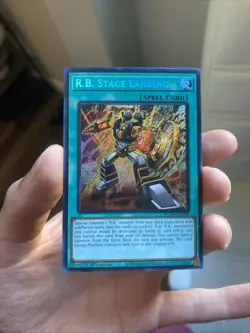 Yu-Gi-Oh! R.B. Stage Landing - DUAD-EN096 - Secret Rare - NEAR MINT! - Image 1