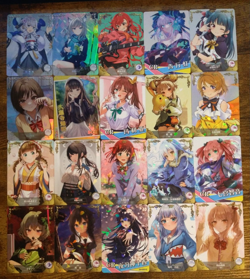 Cute Waifu 20 Card Lot - Goddess Story Popular Anime Cards Tohka Gawr Gura - Image 1