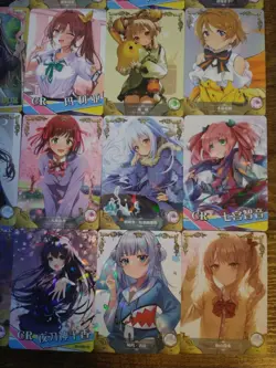 Cute Waifu 20 Card Lot - Goddess Story Popular Anime Cards Tohka Gawr Gura - Image 3