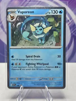 Vaporeon 168 (Cosmos Holo) Sv: Scarlet & Violet Promo Cards Holo - Image 1