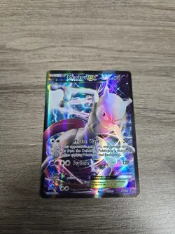 Mewtwo EX XY125 Full Art Black Star Promo Holo Pokemon Card Full Art Rare NM - Image 1