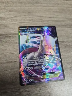 Mewtwo EX XY125 Full Art Black Star Promo Holo Pokemon Card Full Art Rare NM - Image 2