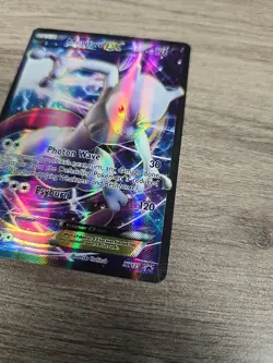 Mewtwo EX XY125 Full Art Black Star Promo Holo Pokemon Card Full Art Rare NM - Image 5