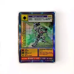 Digimon Card: MetalEtamon Holo TCG - BO-27- Rare - 1999 Digi Battle - Image 1