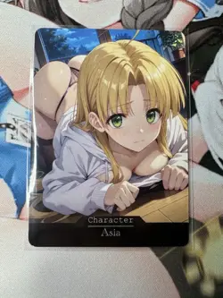 Asia High School DxD Goddess Story Waifu Anime Custom Card - Image 1