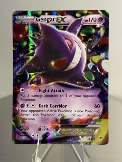 Pokemon Gengar EX TCG Card Phantom Forces Ultra Rare Holo, 34/119 - Image 1
