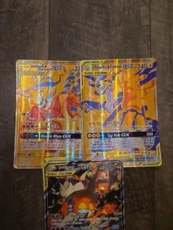 3x Tag Team Jumbo Pokemon Card Lot - Image 3
