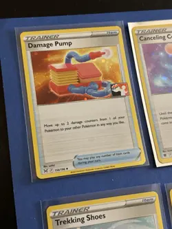Pokemon Prize Pack Series Lot of 15 Stamped ALL HOLO Cards - Swirl Energy Cards - Image 3