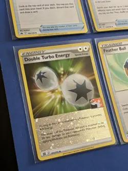 Pokemon Prize Pack Series Lot of 15 Stamped ALL HOLO Cards - Swirl Energy Cards - Image 5