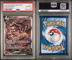 PSA 10 2022 Giratina V Alt Art INDONESIAN Lost Abyss #111 Pokemon Card POP. 25 - Image 3