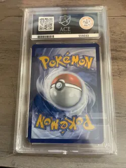 Pokemon TCG Charizard EX 196 Black star promo SpecialCollection ACE 9 grade card - Image 2
