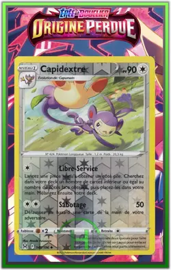 Capidextre Reverse-EB11:Origine Perdue - 145/196 - Carte Pokemon Francaise Neuve - Image 1