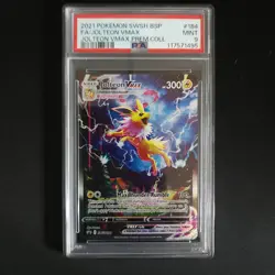 Jolteon VMAX SWSH184 PSA 9 Pokemon Premium Collection Black Star Promo - Image 1