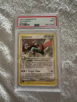 2003 Pokemon EX Dragon Salamence #19/97 PSA 9 - Image 1