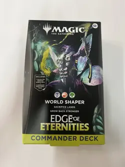 Magic the Gathering-Edge of Eternities Commander Deck - World Shaper NEW SEALED - Image 1