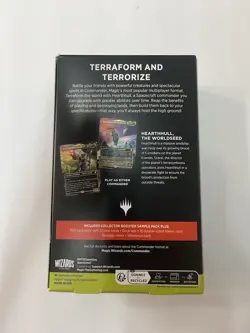 Magic the Gathering-Edge of Eternities Commander Deck - World Shaper NEW SEALED - Image 3