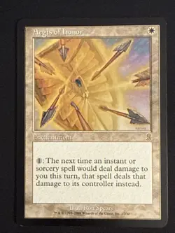 1x Aegis of Honor (1) Odyssey LP MTG Magic the Gathering x1 MKE - Image 1