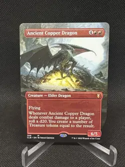 Ancient Copper Dragon (Borderless) Commander Legends: Battle for Baldur's... - Image 1