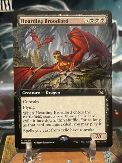 MTG | Hoarding Broodlord (Extended Art) [March of the Machine] NF - Image 1
