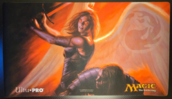 Rare Magic the Gathering MTG Playmat - Red, Act of Treason, M10 Edition - Image 1