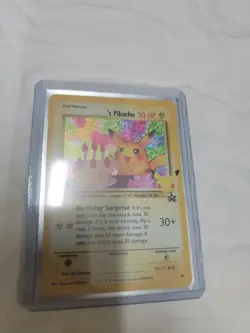 Birthday Pikachu 25th Anniversary Pokemon Celebrations Classic 24 WOTC Promo NM - Image 1
