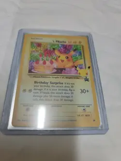 Birthday Pikachu 25th Anniversary Pokemon Celebrations Classic 24 WOTC Promo NM - Image 5