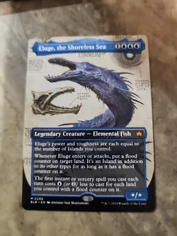 Eluge, the Shoreless Sea (Borderless) Bloomburrow Regular #288 - Image 1