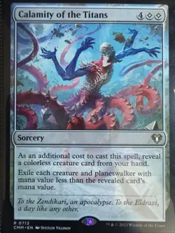 Calamity of the Titans Commander Masters Regular - Image 1