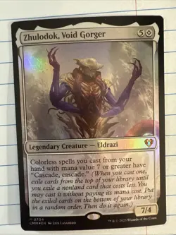 Zhulodok Void Gorger Commander Masters Foil Edition - Image 1