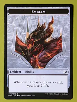 Emblem Token Ob Nixilis Reignited x1 Duel Decks: Nissa vs. Ob Nixilis 1x MTG - Image 1