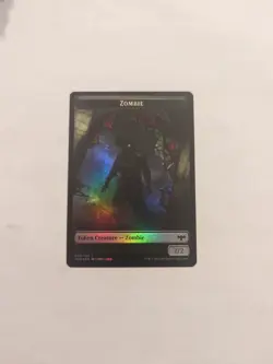 Zombie (008) Treasure (018) *FOIL* Token Innistrad: Crimson Vow NM MTG - Image 1