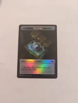 Zombie (008) Treasure (018) *FOIL* Token Innistrad: Crimson Vow NM MTG - Image 2