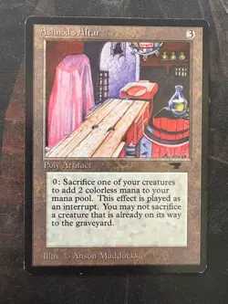 *** ANTIQUITIES Ashnod's Altar *** EX-NM Clean! - DUTY FREE - Magic MtG - Image 1