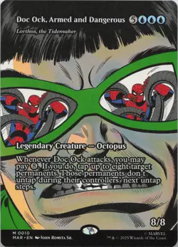 Doc Ock, Armed and Dangerous - Lorthos, the Tidemaker (Borderless) M Marvel Eter - Image 1