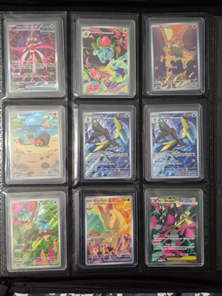 Pokemon Binder Collection Scarlet Violet Cards All Near Mint Excellent Condition - Image 1